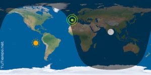 eclipse de luna octubre 2023